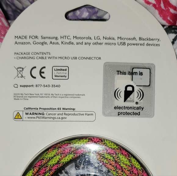 6ft Micro USB Charging Cable - Picture 3 of 3